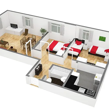 Hitrental Seefeld - Kreuzstrasse 아파트
